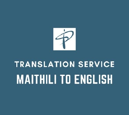 Maithili to English Translation Services