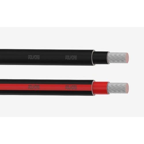 Black Polycab Single Core Dc Solar Cable