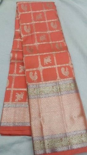 Various Colors  Are Available Printed Kanjeevaram Zari Silk And Organza Sarees