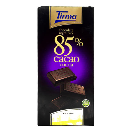 Tirma Choc Dark Choclate 85% 125 Gm Pack Size: 1