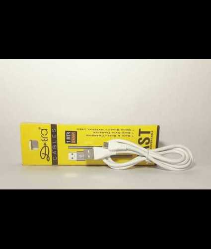 White D Era Data Cable