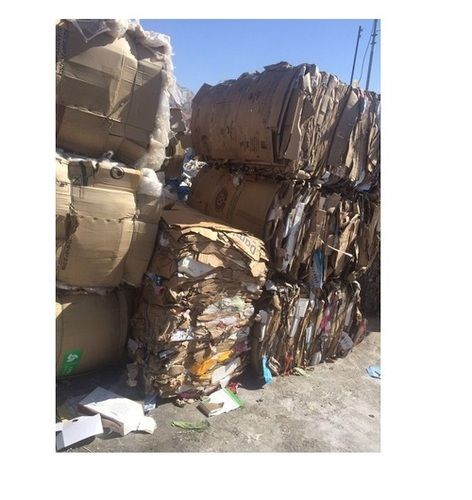 Brown Old Corrugated Carton Waste Paper Scraps Occ, Oinp, Onp