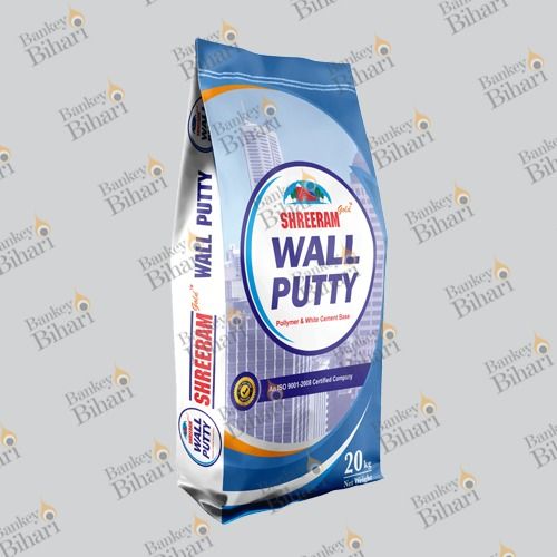 Mulicolor Smooth Texture Laminated Wall Putty Packaging Bags