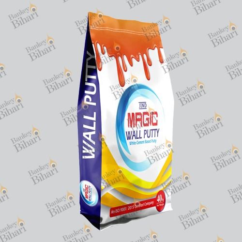 Tear Proof Printed Wall Putty Packaging Bags