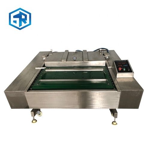 Silver Automatic Stretch Film Thermoforming Meats Vacuum Packaging Machine