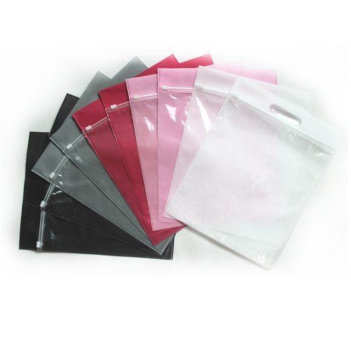 White Garment Packaging Zipper Bags