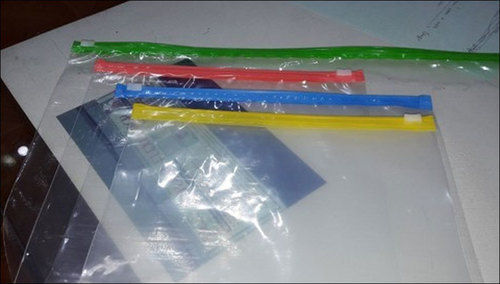 Transparent Ldpe Slider Zipper Pouch