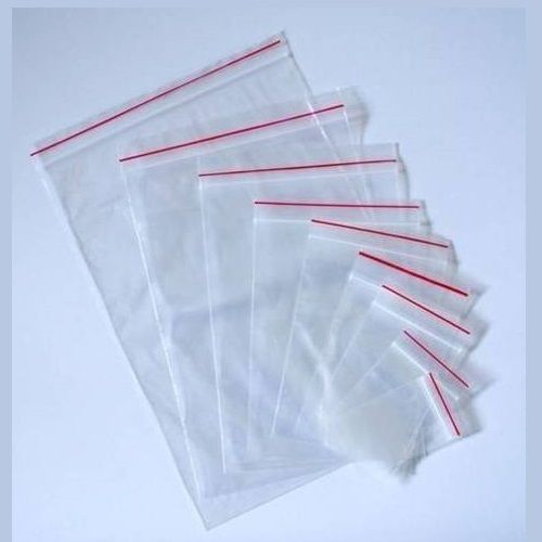 Transparent P.E. Zip Lock Bags