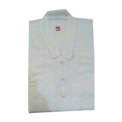 Embroidered Mens Chikan Kurta