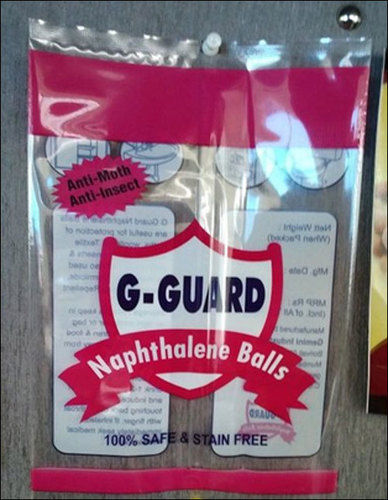 Printed Naphthalene Balls Pouch