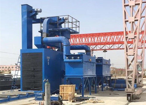 Automatic Zhouxiang Ggp Cng Cylinder Shot Blasting Rust Removing Machine