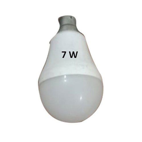 White 7W Electric Ac Dc Emergency Led Bulb