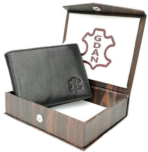 mens leather wallet