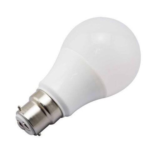 Ceramic LED Bulb - 5-15W Round Shape | Customised Size, White Color, Energy Efficient