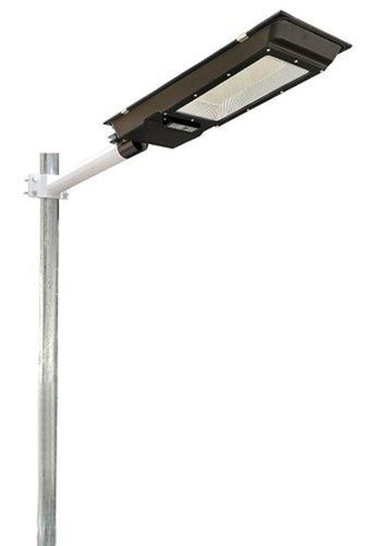 Black 15 Watt Rechargeable Solar Street Pole Lights