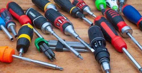 Steel Ergonomic Shape Screw Drivers 