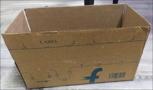 Flipkart Rectangular Corrugated Box