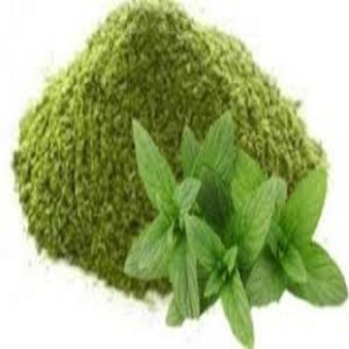 Green Healthy And Natural Mint Powder