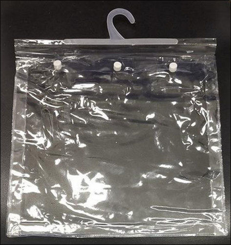 PVC Packaging Zipper Hanger Bags