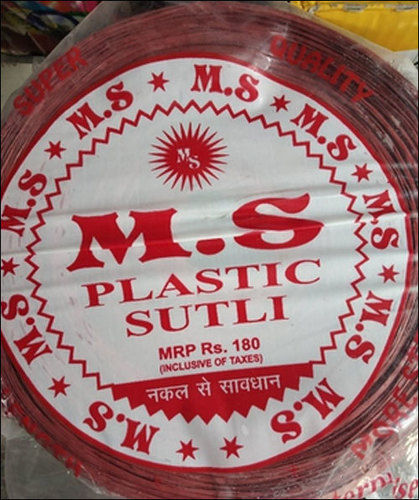 Red Color Plastic Sutli