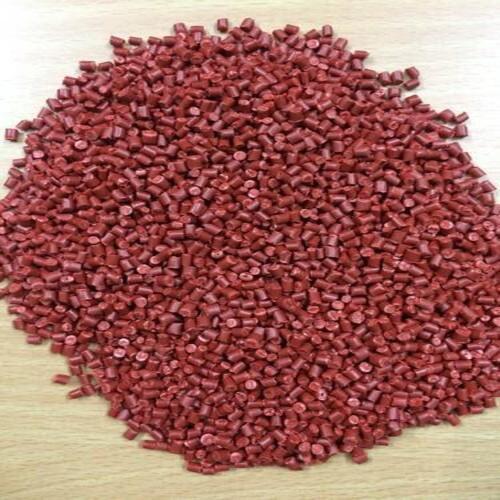 Industrial Red Coloured Polypropylene Granules