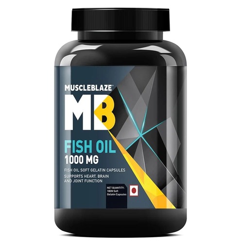 Muscleblaze Fish Oil Capsules 1000 Mg