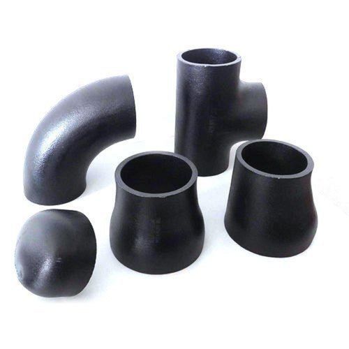 Black Carbon Steel Seamless Pipe Fitting