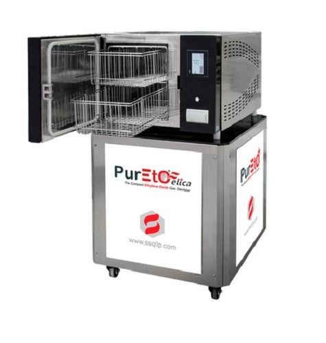 Pureto Ethylene Oxide Gas Sterilizer - 35 to 80 Ltr Chamber Volume , Fully Automatic with CE Certification