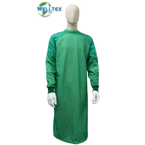 Green Reusable Surgical Medical Gown