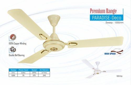 Decorative 1200MM 3 Blades Ceiling Fan