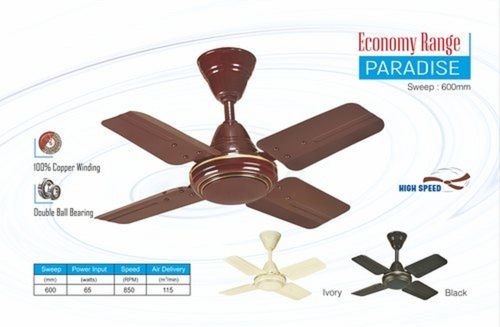 Economy Range High Speed Brown Ceiling Fan