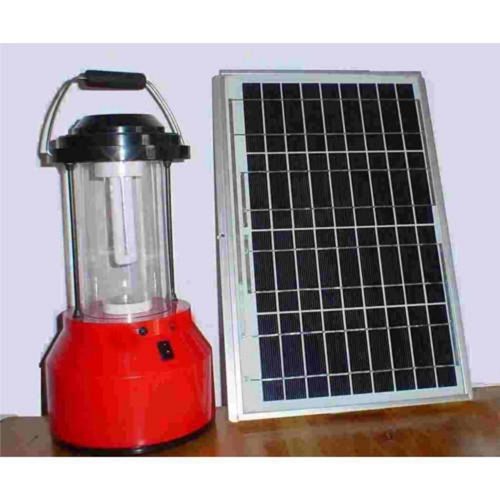 Red 400 Lumen Polycarbonated Solar Led Lantern