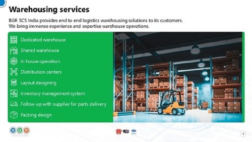 Good Warehousing Service By BGR Supply Chain System Pvt Ltd