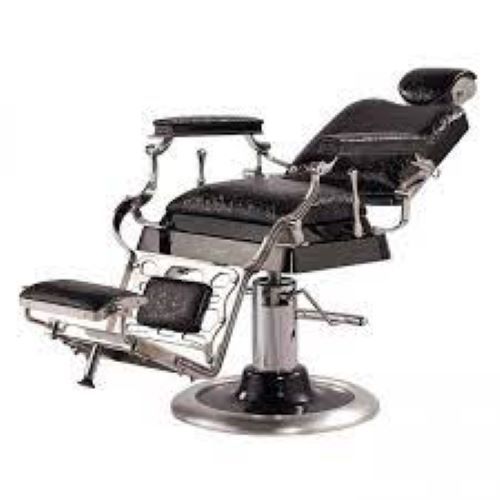 Metal Height Adjustable Heavy Duty Salon Furniture Vintage Barber Chair