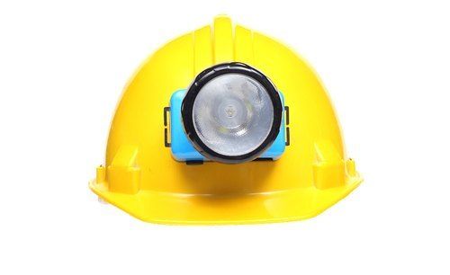 Industrial Safety Helmet With Torch