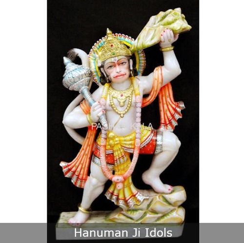 Lord Hanuman Multicolour Idol