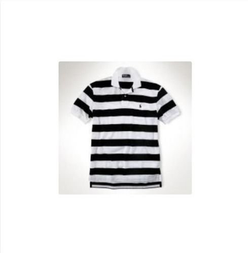 Mens Knitted Stripped Polo T Shirt Age Group: Adult