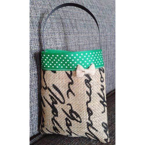 printed jute bags