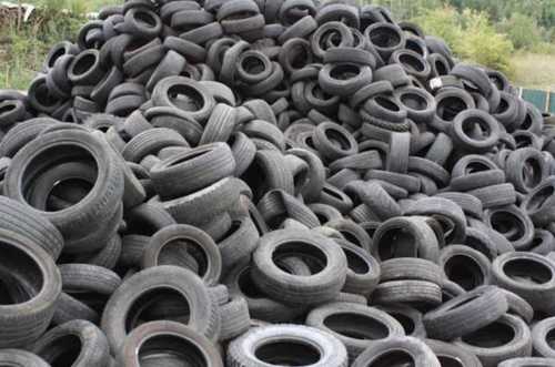 Black Color Waste Rubber