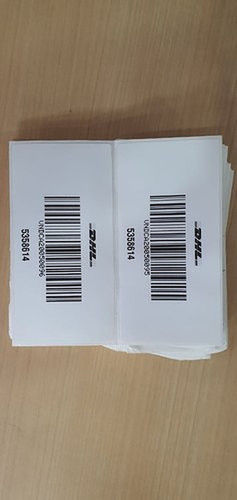 Customized Printed Barcode Label