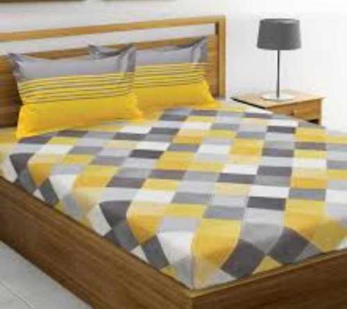 Breathable Double Checked Bed Sheet