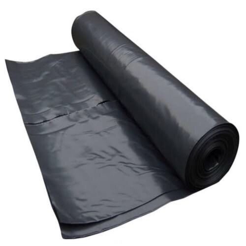 Black Plain Ld Polythene Sheet