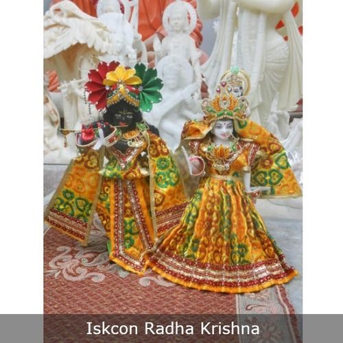 Eco-Friendly Iskcon Radha Krishna Statues