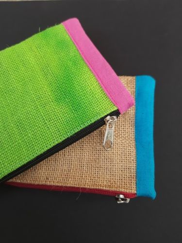 Multi-color Jute Gift Pouch For Wedding