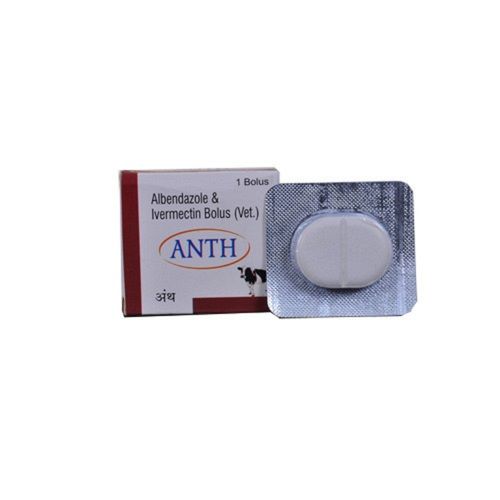 Albendazole And Ivermectin Veterinary Bolus - Physical Form: Tablets