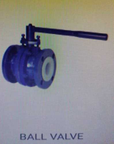 Fine Blue Lined Ball Valve