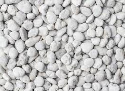 Natural White Cobblestones For Landscaping And Pavement Size: Various Sizes Available