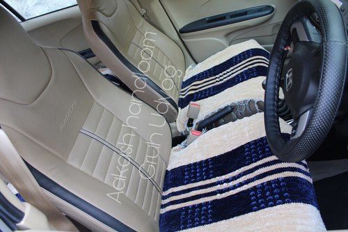 Printed Car Seat Durries 3 Piece Design: Trendy