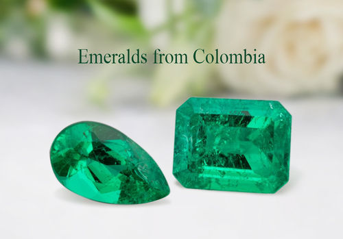 Natural Cut And Polished Colombian Emeralds Grade: Aaa