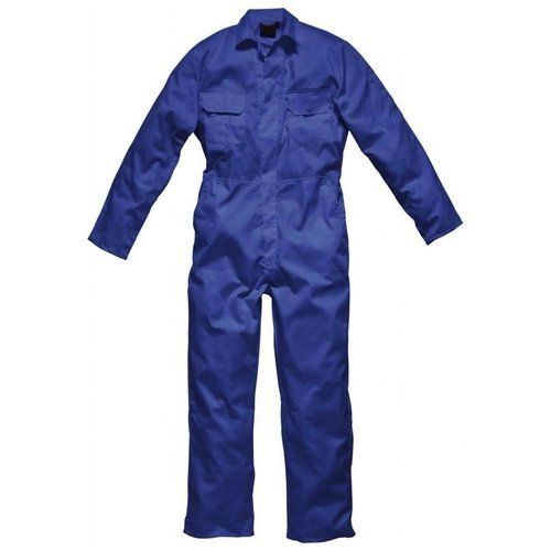 Blue Terry Cotton Boiler Suits